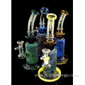 Newest Beautiful Glass Bongs with Bent Neck